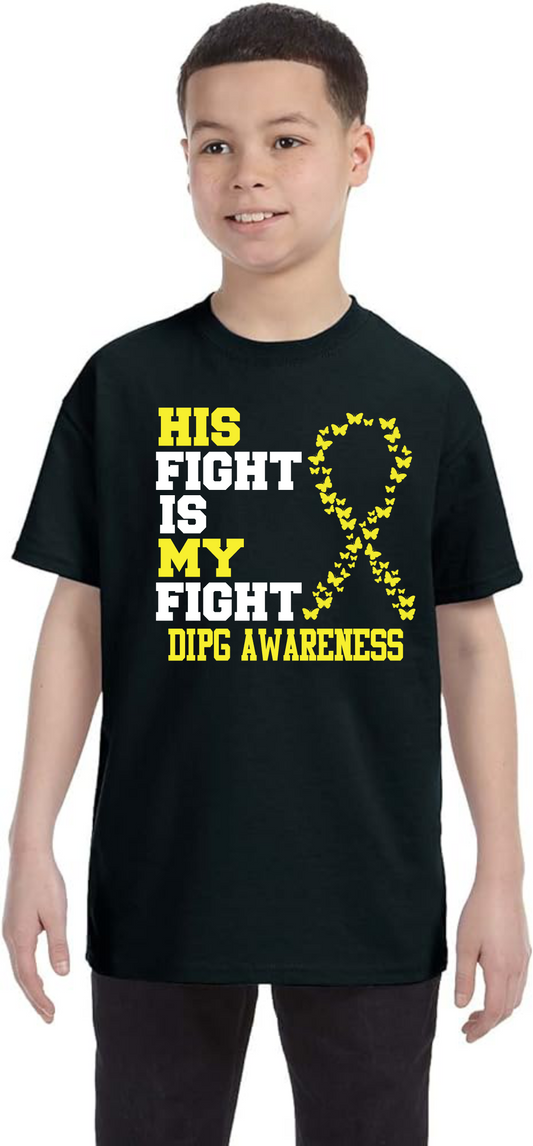 "His Fight is My Fight" T-Shirt YOUTH
